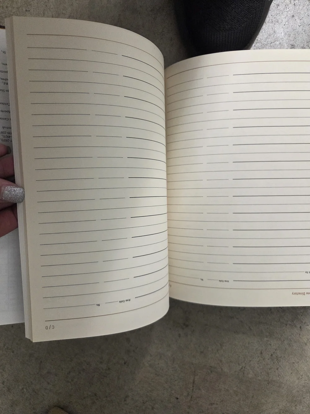 International Desk Diary - White